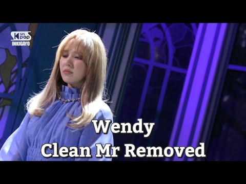 [CLEAN MR REMOVED] WENDY(웬디) - When This Rain Stops inkigayo 20210411