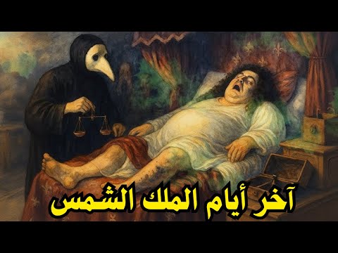 النهاية المروعة للملك الشمس كيف تعف ن لويس الرابع عشر حيا