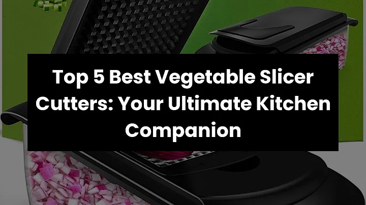 【SLICER VEGETABLE CUTTER】Top 5 Best Vegetable Slicer Cutters: Your Ultimate Kitchen Companion 🥇