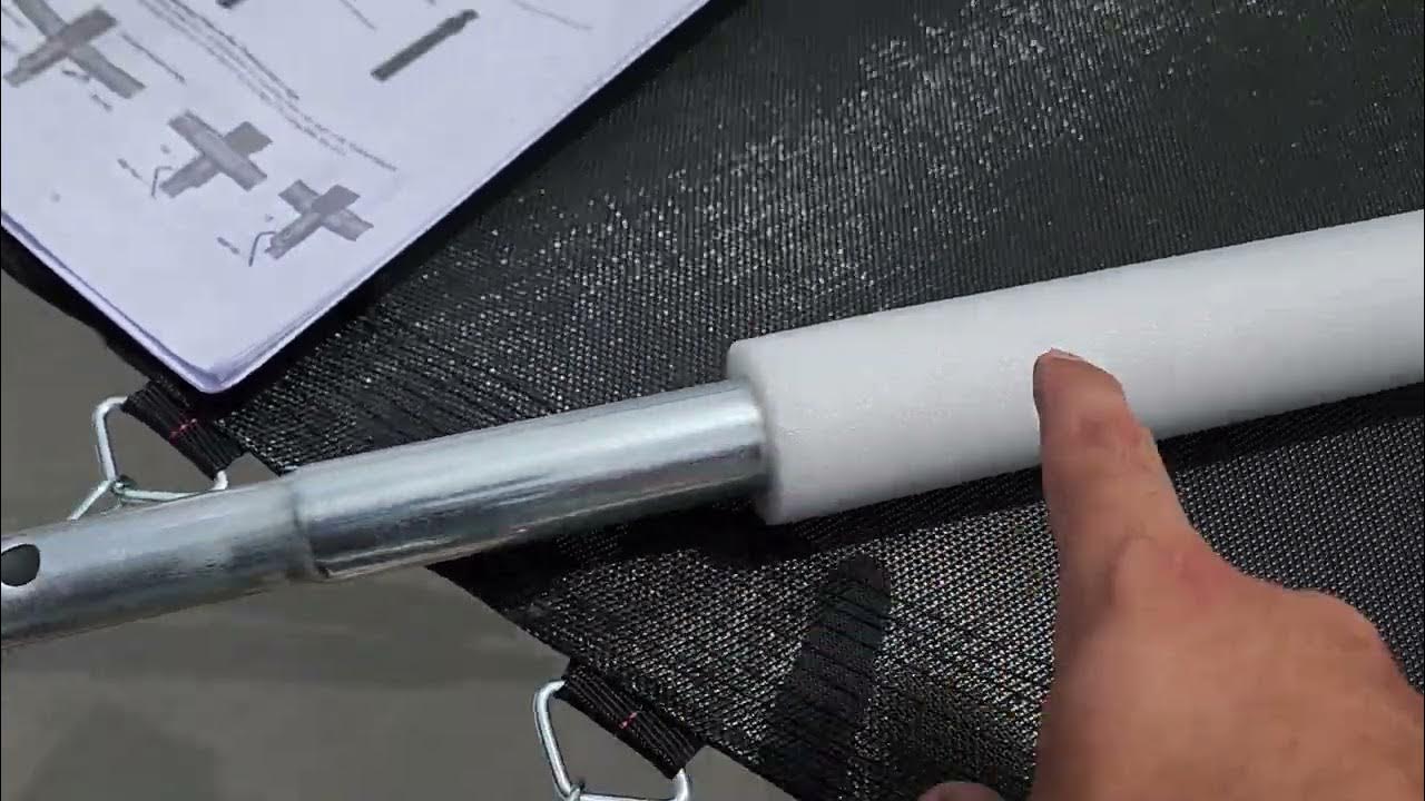 JumpTek Trampoline Assembly Part 3 YouTube