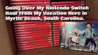 Vacation Adventure: My Insane Nintendo Switch Haul Revealed