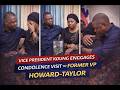 Vice President Koung Pays Condolence Visit to Former VP Howard-Taylor After Tragic Loss