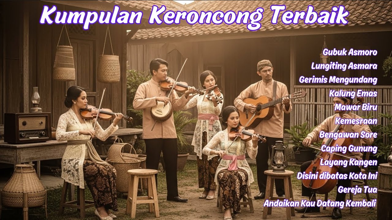 Keroncong Kenangan Legendaris | Full Album Paling Syahdu & Bikin Rindu