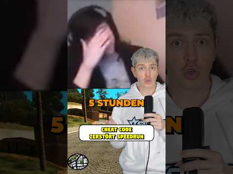 5 Stunden Speedrun zerstört!! #speedruning #singleplayer #gta #grandtheftauto #cheating #hacker