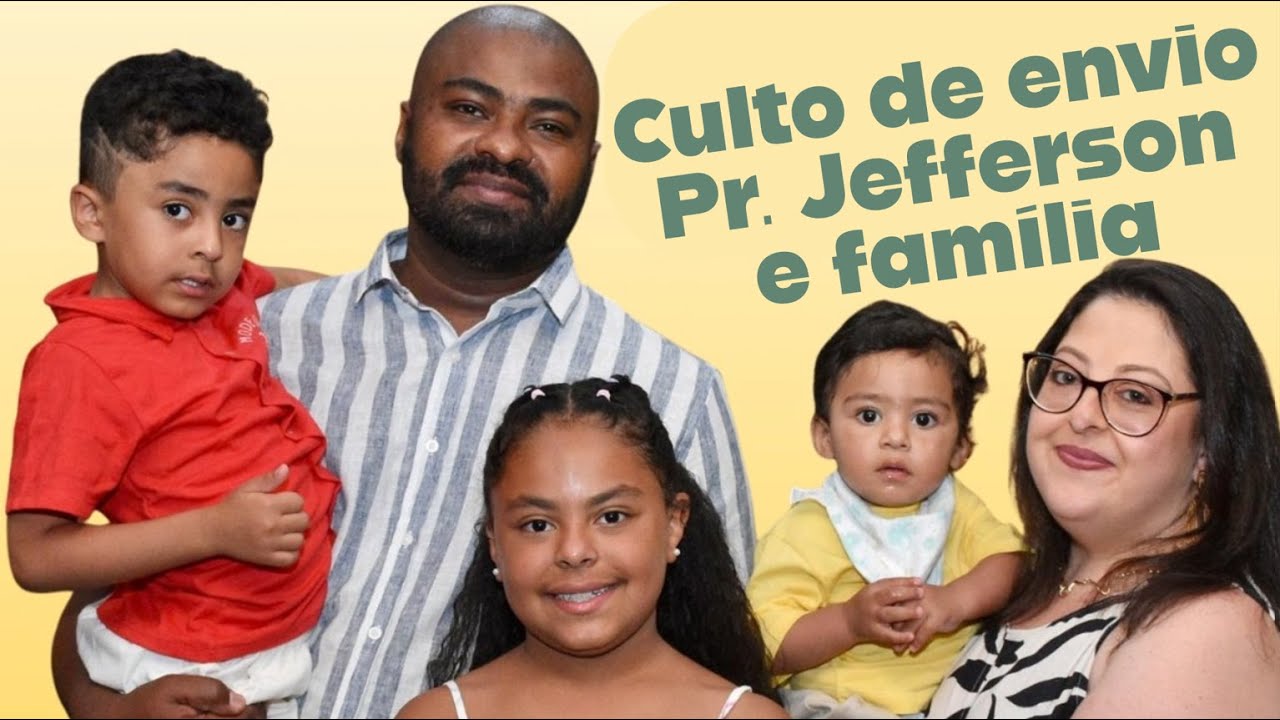 18/01/2026 - 09h | Culto de envio do Pr Jefferson e família ao vivo | IMESA