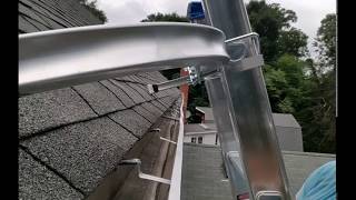 Gutter cleaning and repair