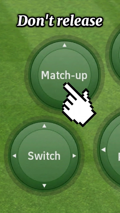 Match-up tutorial 🤫 | pes #efootball #efootball2024 #pes2021 #pes #shorts
