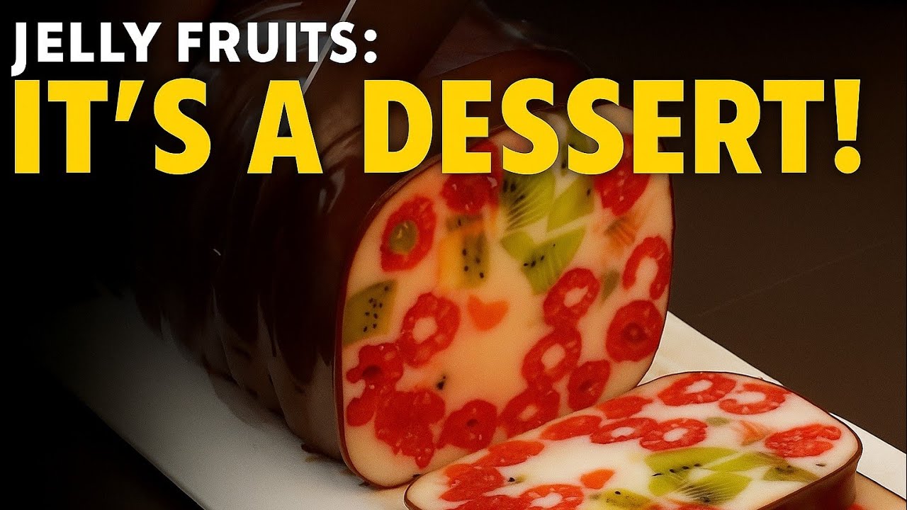 Jelly Fruits Dessert Recipe | Milk+ Fruits + Chocolate = Ek Magical Summer Special Jelly Dessert |