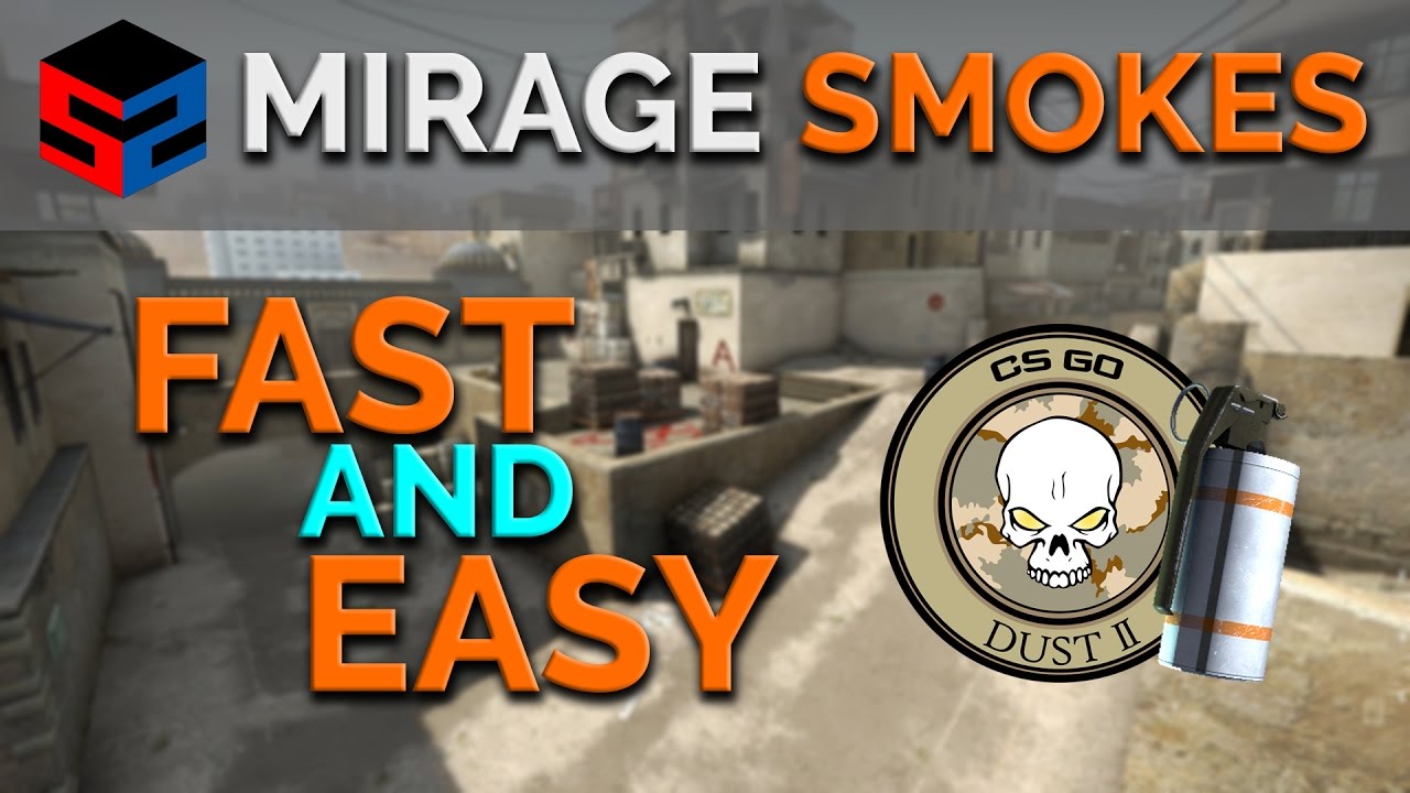 Best MIRAGE smokes! - CS:GO Smoke Tutorial - Top Best Smokes on MIRAGE ...