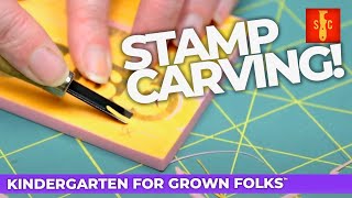 Making Hand Carved Stamps
