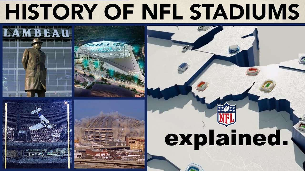 Evolution Of Every Nfl Team’S Every Stadium | Nfl Explained