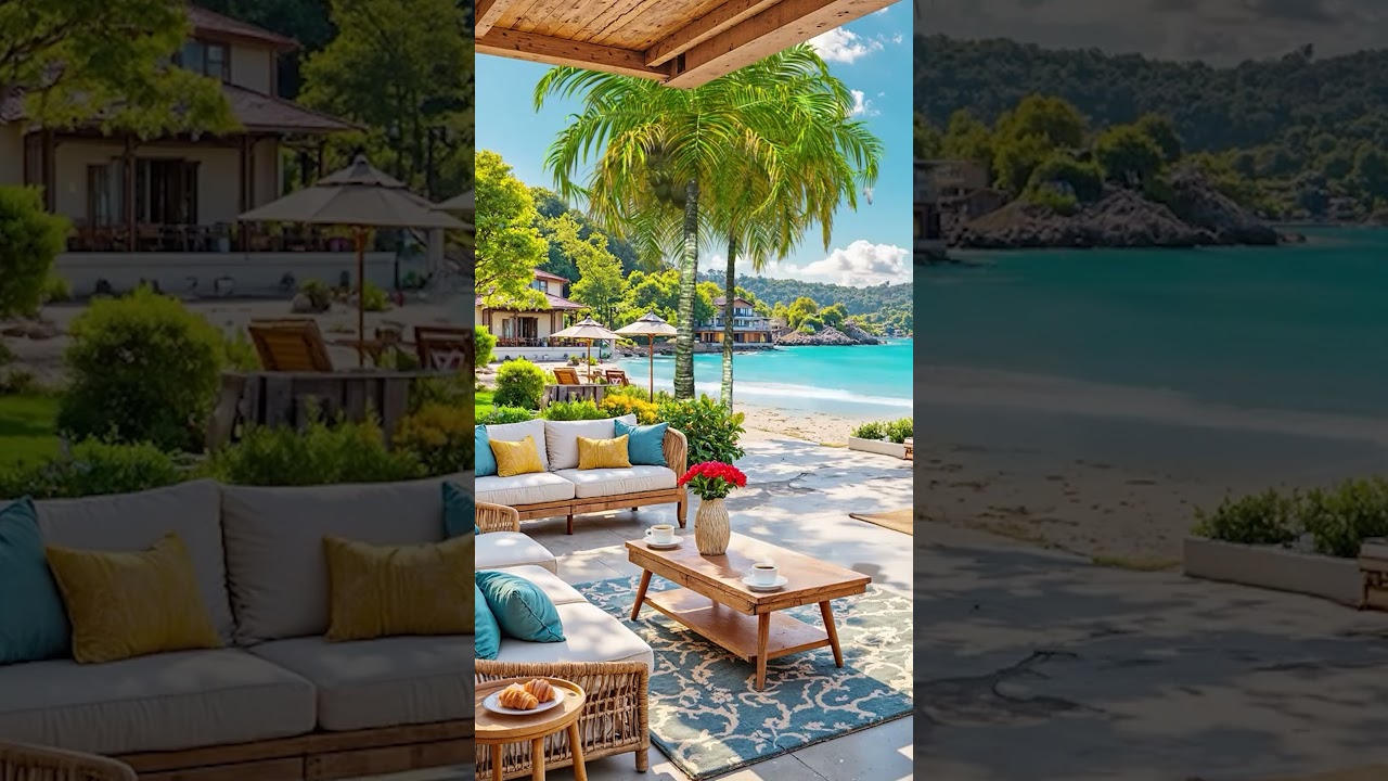 Watch Tropical Bossa Jazz at a Breezy Beach Coffee Spot - Study, Work, Relax & Lift Your Mood on YouTube