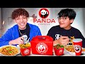 Mukbang with Rosa’s Brother ( Joel ) | Panda Express