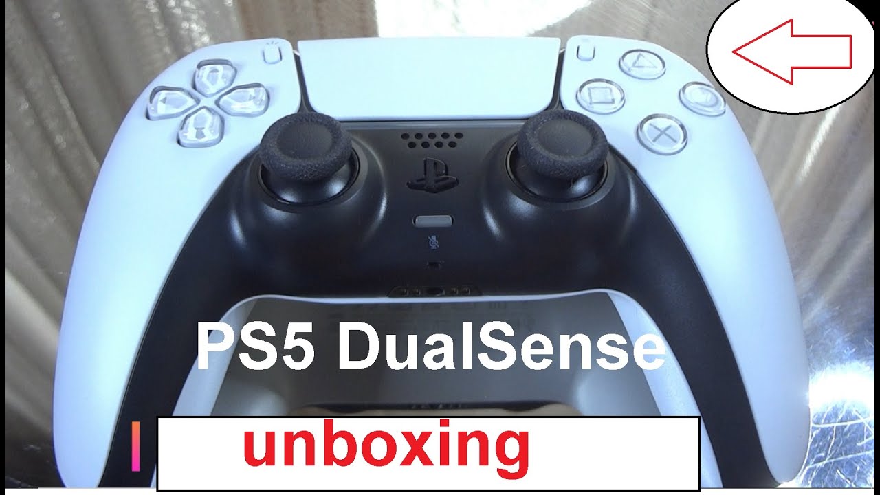 PlayStation 5 DualSense Unboxing Review 2021 YouTube