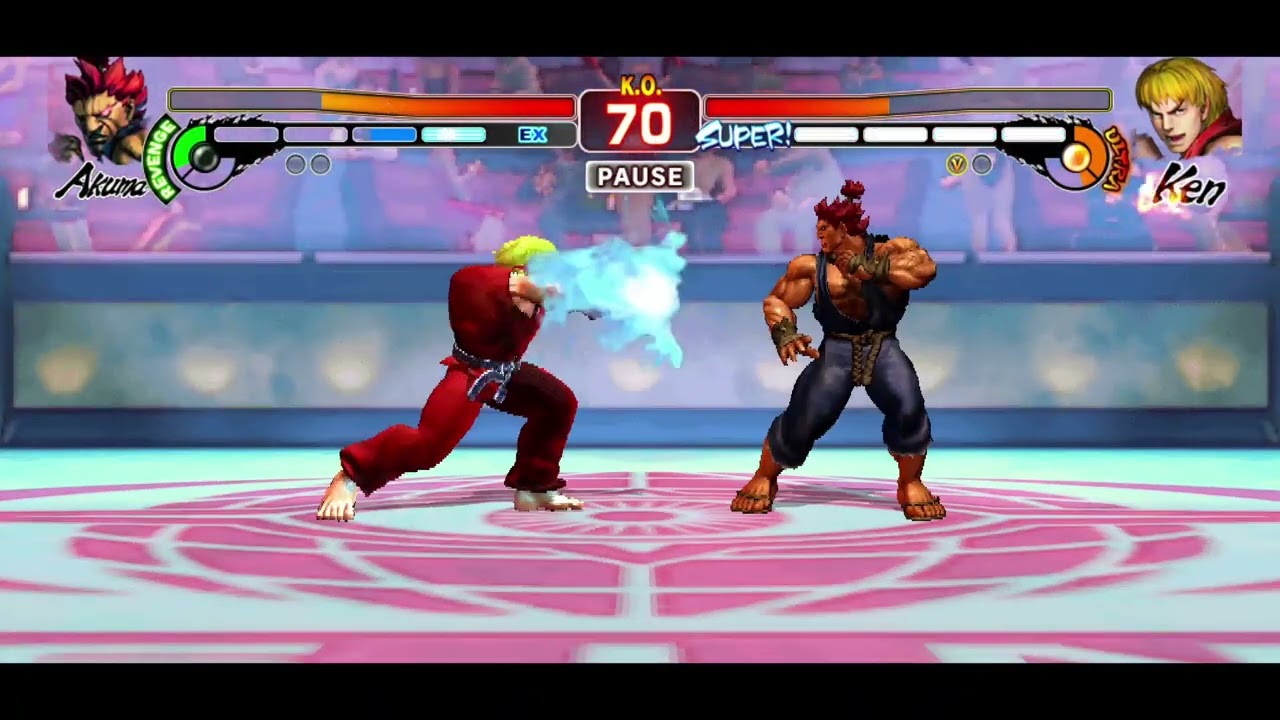 Sweet revenge. What a battle! - Ken vs Akuma - SF4 online battle #52