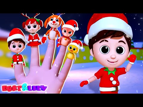 Santa Finger Family, Christmas Songs and Xmas Nursery Rhymes for Kids