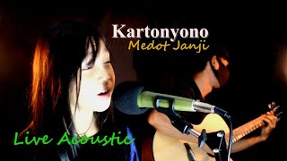 Kartonyono Medot Janji - Cover By Zalfa With Mr. X Live Acoustic