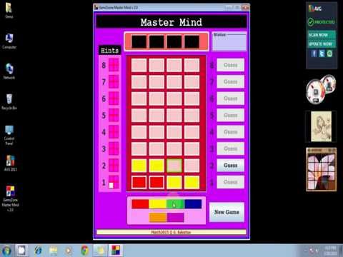 GemzZone Master Mind v. 2.0 (Java / Netbeans)