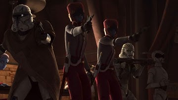 Clone Assassin tries to kill senator | The Bad Batch Season 3 Episode 6