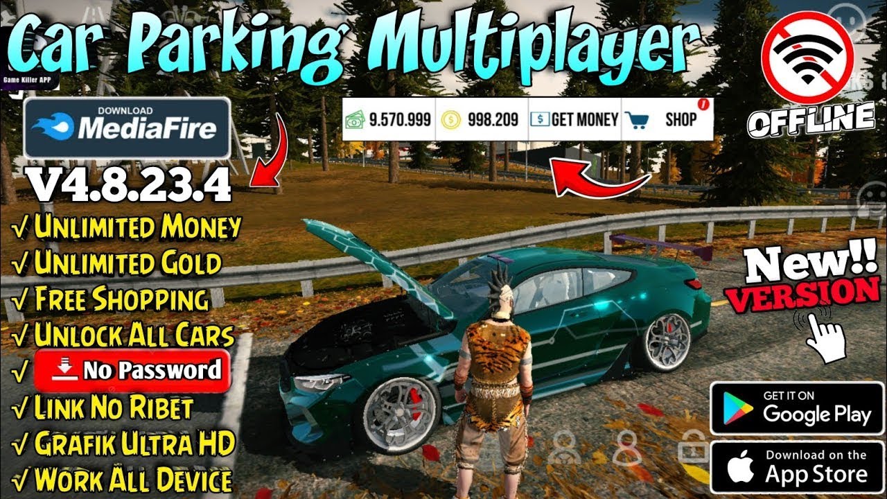 Update!! Car Parking Multiplayer Mod Menu v4.8.23.4 Terbaru 2024 ...