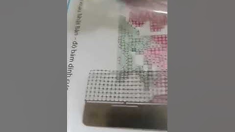 Hướng dẫn làm tranh đính đá , cách đặt thước và gỡ thước sao cho thẳng và không bị cong