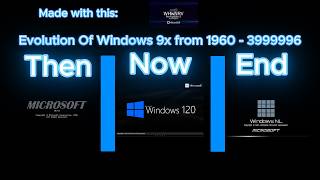 Evolution of the Windows 9x from 1960s to the very end! 3999996 | WNR Concept!