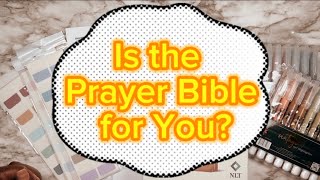 My Thoughts on the Prayer Bible || Prayer Bible Supplies