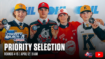 2025 OHL Priority Selection Rounds 4-15 #OHLDraft