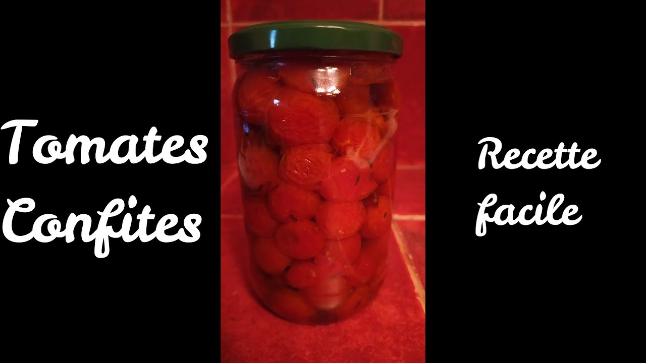 Tomates cerises confites en 45 minutes! - SofiaCulinaria