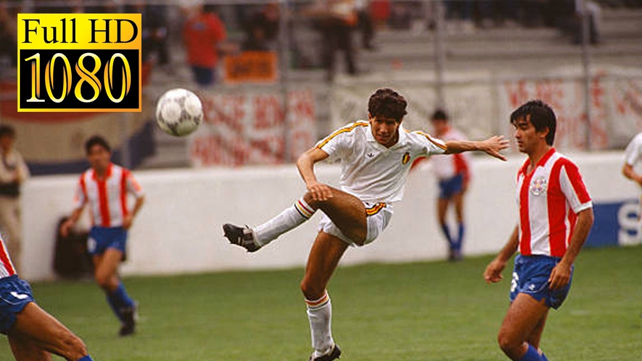 Belgium - Paraguay ●World Cup 1986 | Full highlight - 1080p HD