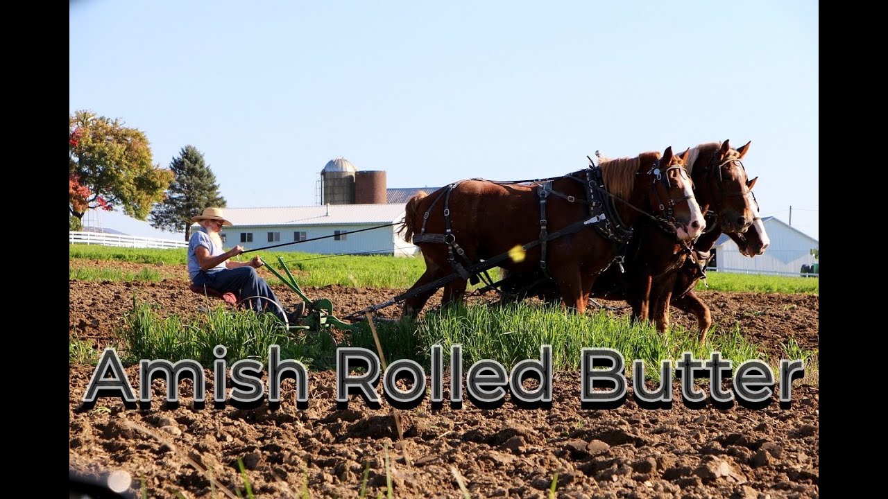 Amish Rolled Butter YouTube