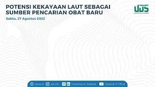 Webinar Potensi Kekayaan Laut Sebagai Sumber Obat Baru