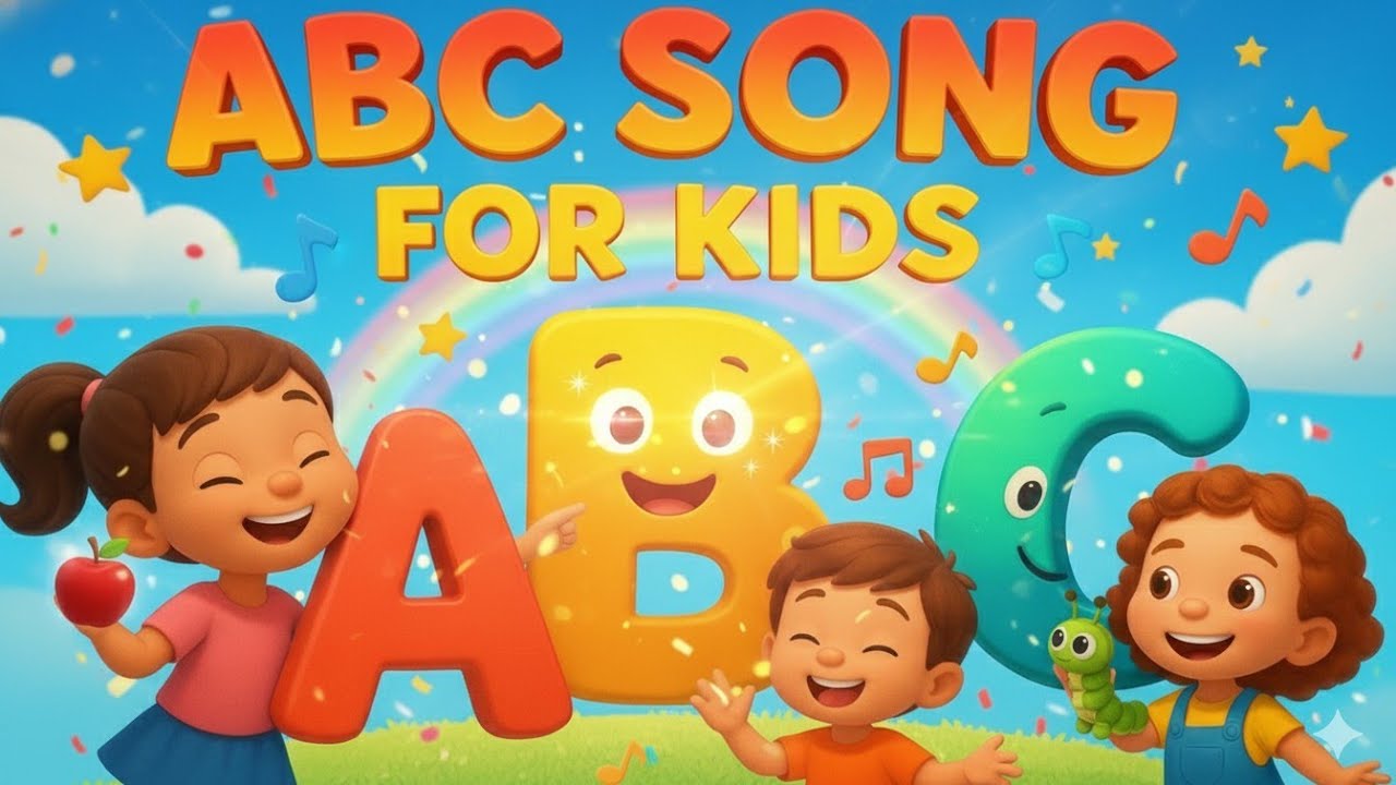 ABC Song for Kids | 3D Animated Alphabet Song | Learn ABC with Fun and ...
