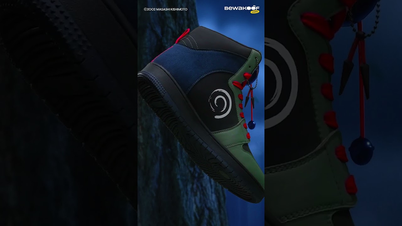 Introducing, Kakashi Sneakers- a Limited Edition launch 