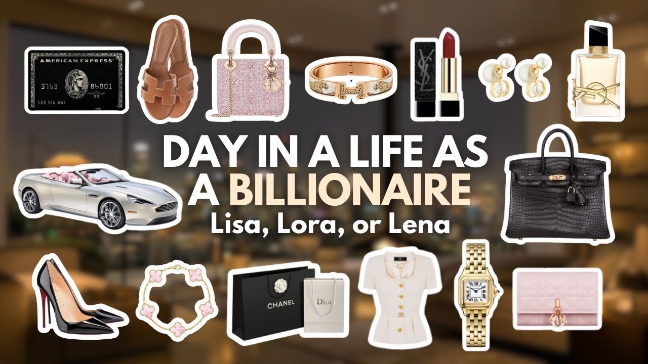Day in a life as a BILLIONAIRE 💎💸👠| Lisa, Lora or Lena