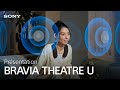 Prsentation du bravia theatre u de sony