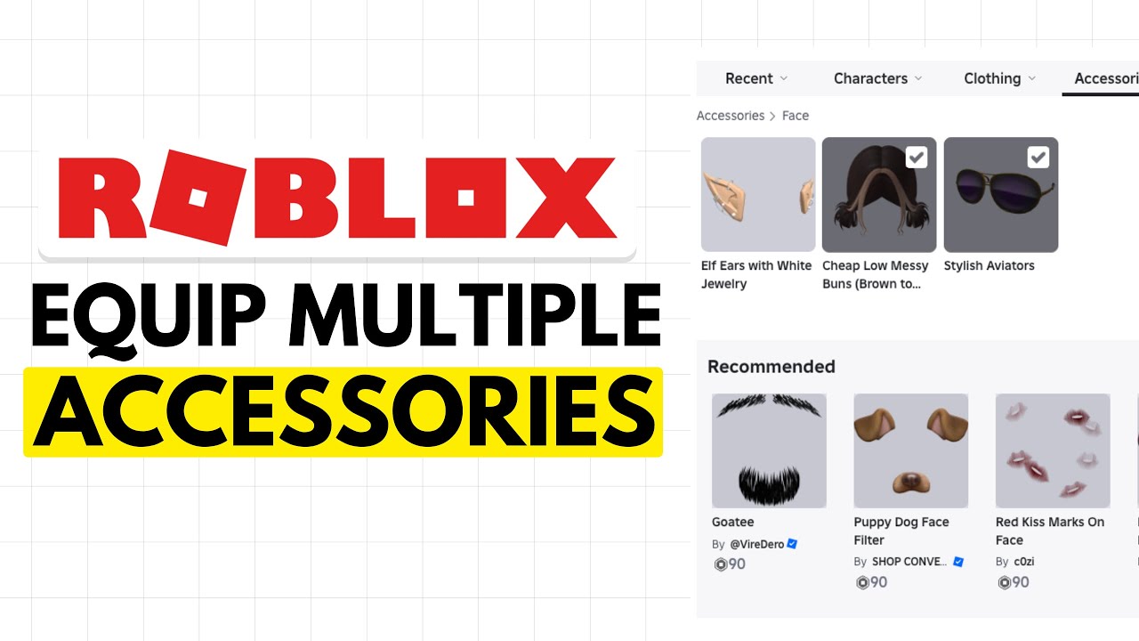 How To Equip Multiple Accessories On Roblox (2026)