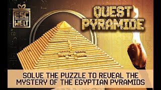 ESC WELT Quest Pyramid Brain Puzzle Box – Wooden Escape Room Games screenshot 4