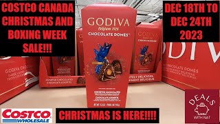 COSTCO WHOLESALE CANADA CHRISTMAS AND BOXING WEEK SALE