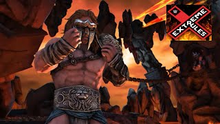 WWE Immortals - Arena Ultimate Warrior Level 1 2 3 Super Finishers | WWE IMMORTALS EXTREME RULES screenshot 4