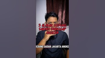3 alasan gedung saidah angker#fyp #viral #horror #seram #angker #takut #hantu #netizen #semuaorang