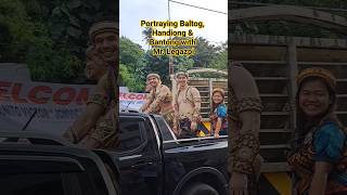 Mr. Legazpi with Bantong, Handiong & Baltog - Legendary heroes of Ibalong epic. #ibalongfestival2025 Mr. Legazpi with Bantong, Handiong & Baltog - Legendary heroes of Ibalong epic. #ibalongfestival2025