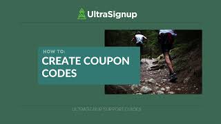 Creating Coupon Codes