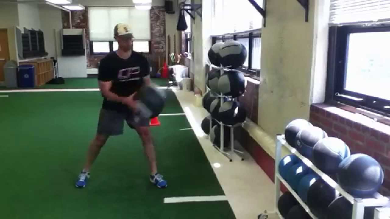 Rotational Med Ball Scoop Toss YouTube