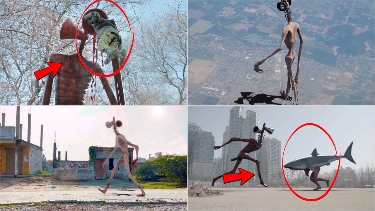 Siren Head – Coffin Dance Song Battle🎵 #sirenhead #sirenheadbattle