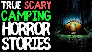 True Camping Scary Horror Stories for Sleep | Black Screen With Rain Sounds