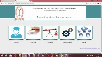 How To Fill Online Exam Application Form For CMA