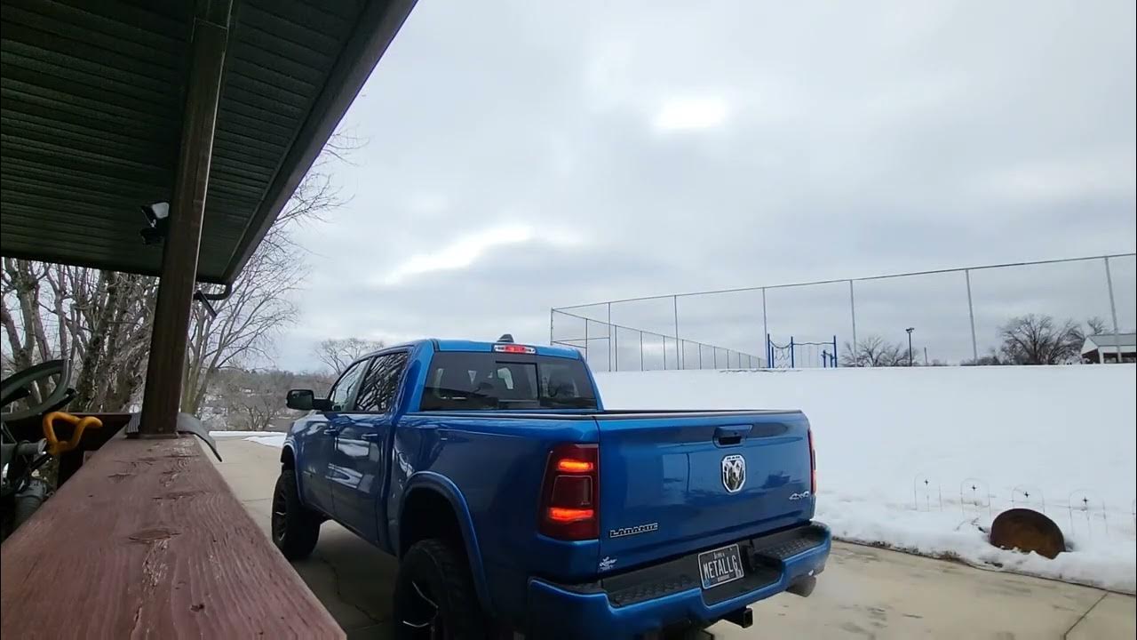 2022 Ram 1500MBRP muffler delete AND Flowmaster axle back/resonator