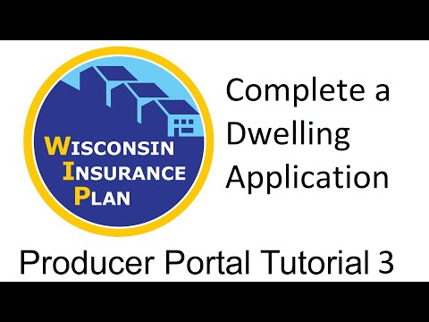 Completing a Dwelling Application