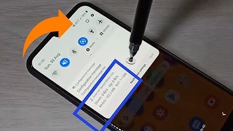 Samsung Galaxy M31 : How to Display Data Usage / Network Speed on the Status Bar